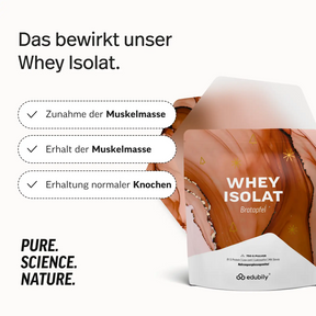Whey-Isolat Pulver aus Weidemilch
