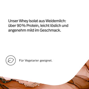 Whey-Isolat Pulver aus Weidemilch
