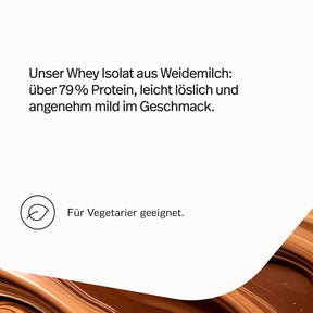 Whey-Isolat Pulver aus Weidemilch