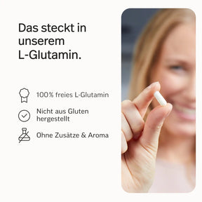 PURE Glutamin Kapseln
