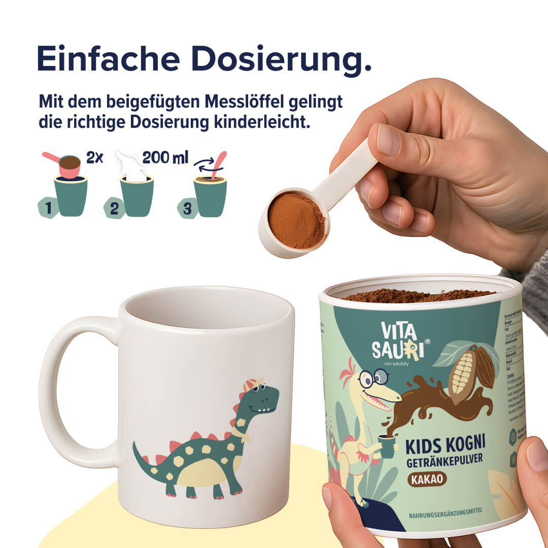 Vitasauri® Kids Kogni Getränkepulver