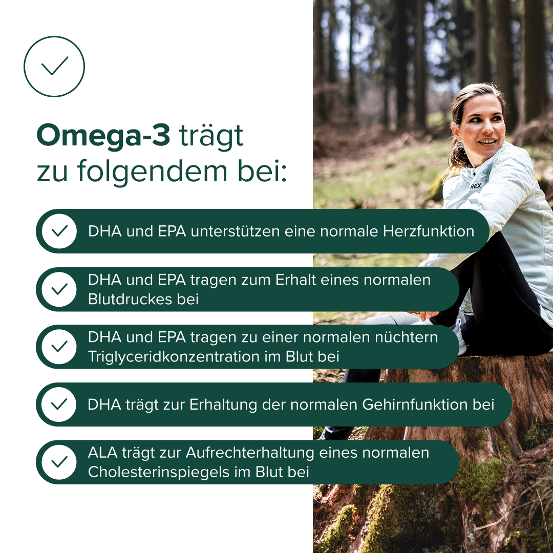 Veganes Omega-3 Öl