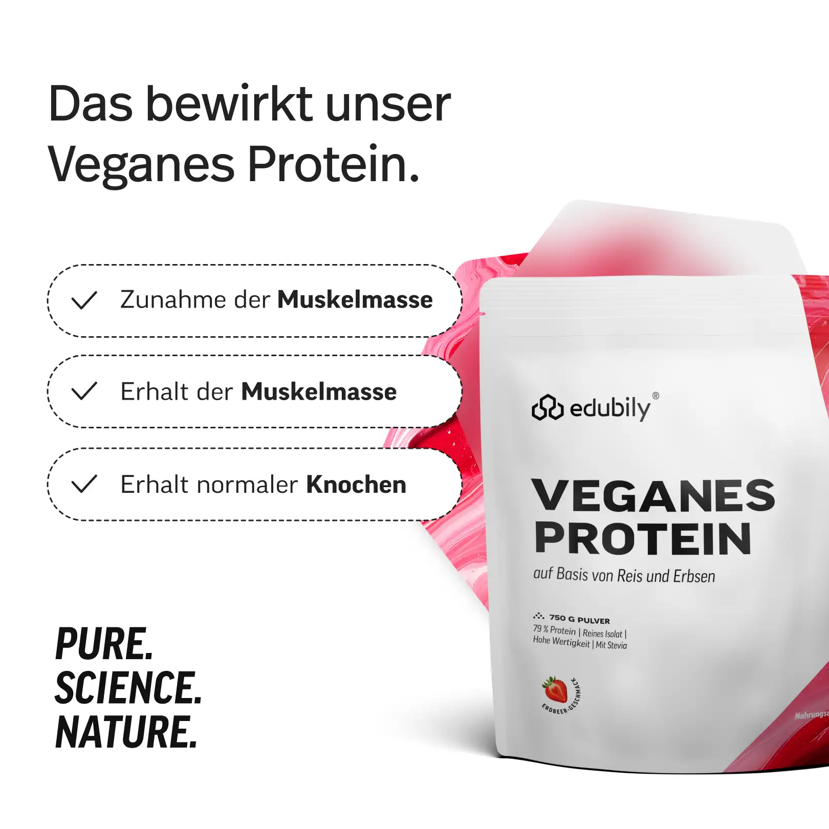 Veganes Proteinpulver