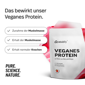 Veganes Proteinpulver