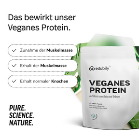 Veganes Proteinpulver