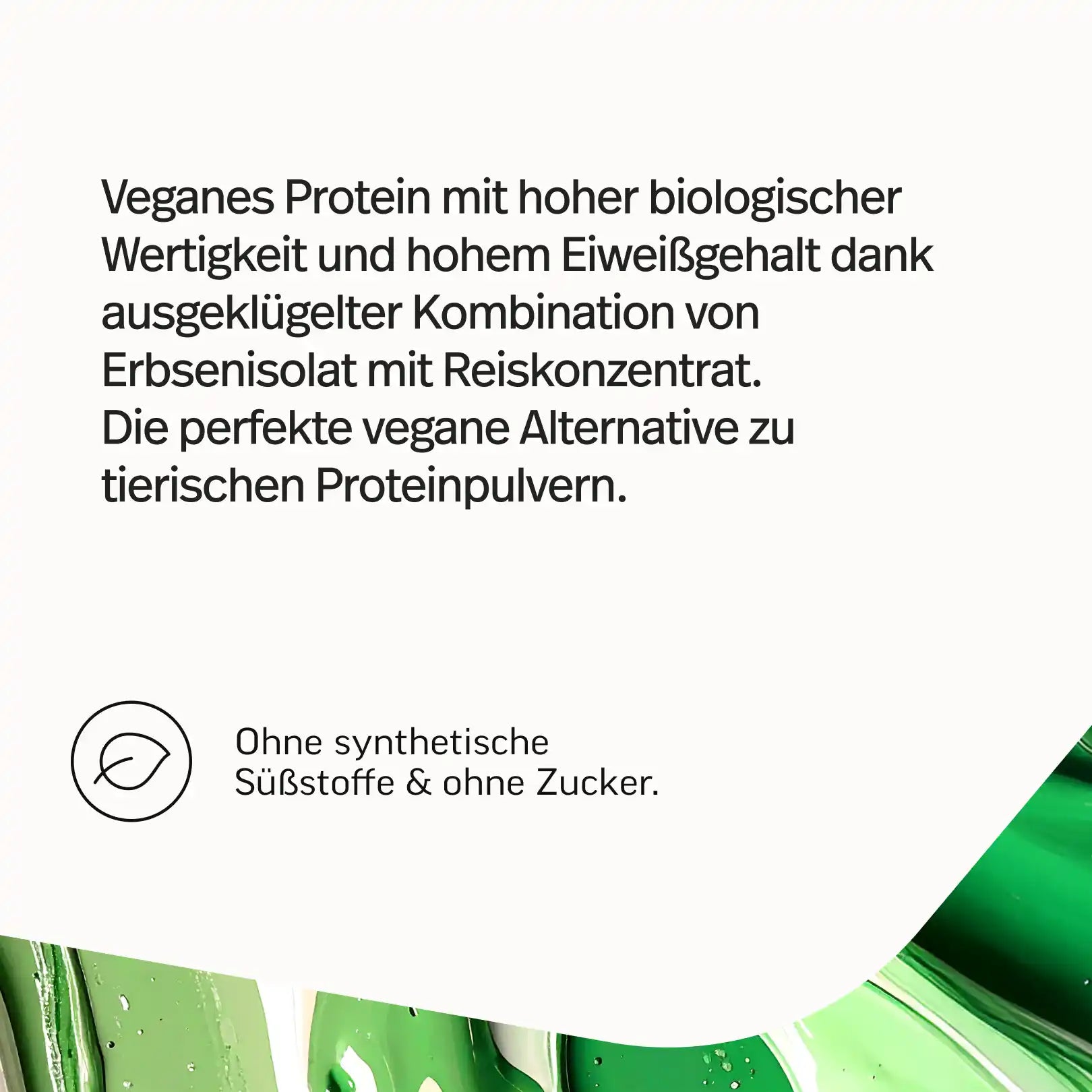Veganes Proteinpulver