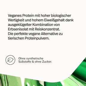 Veganes Proteinpulver