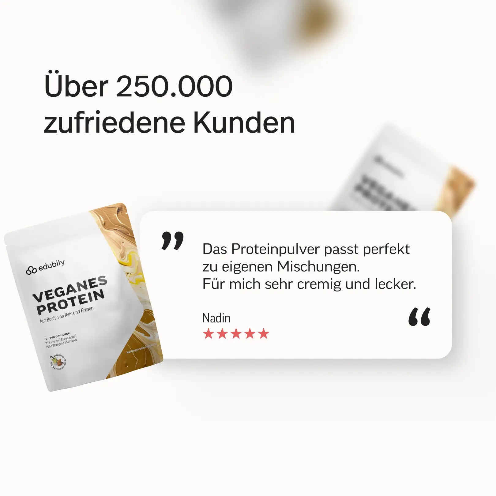 Veganes Proteinpulver